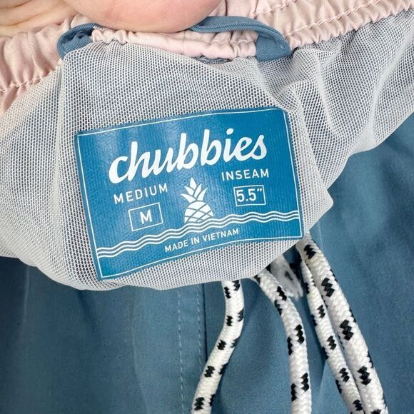 CHUBBIES | The Gravel Road Men's Classic 5.5” Inseam Swim Shorts Size Medium - Picture 7 of 12